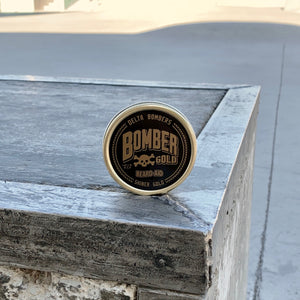 Limited Edition Bomber Gold Beard Balm by Shiner Gold x Delta Bombers
