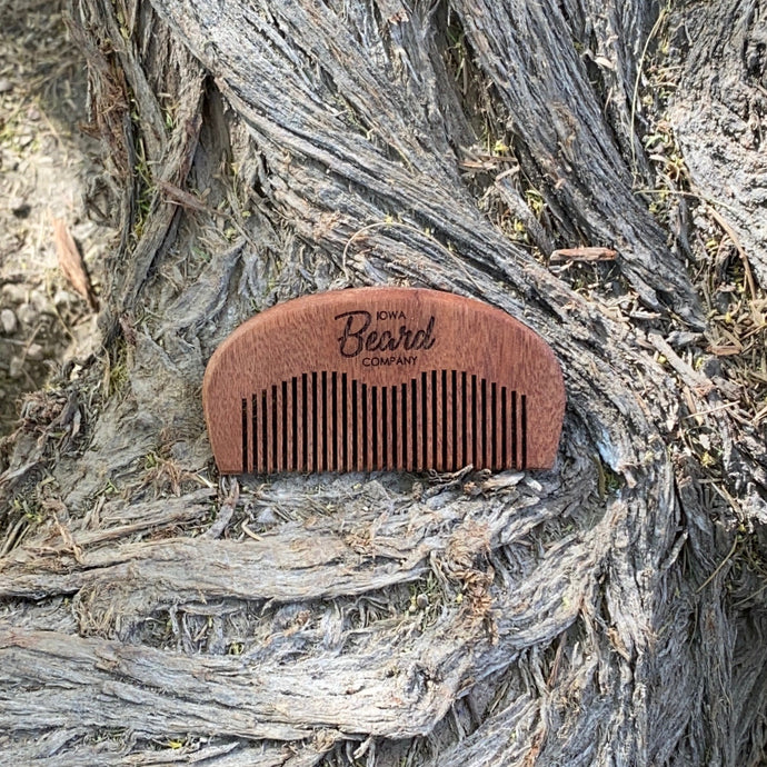 Iowa Beard Company Wood Beard Comb